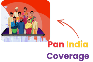 mblastr pan-India carrier coverage map with 900+ connections